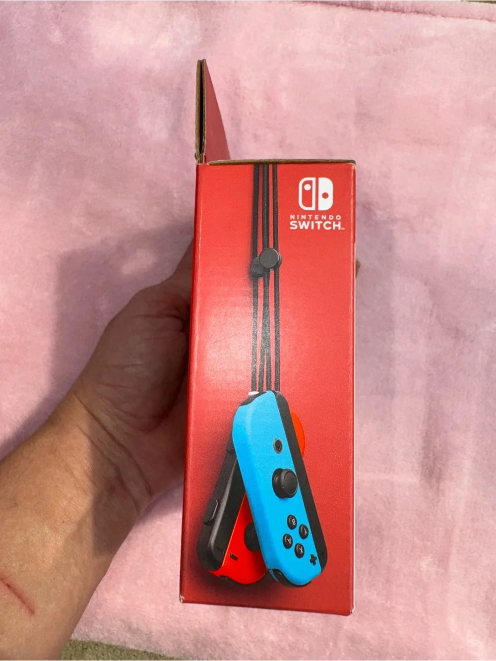 Nintendo Joy-Con Controllers Neon Red & Neon Blue
